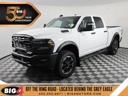 White 2026 RAM 2500 Pickup Truck Four-Wheel Drive 8-Speed Automatic
