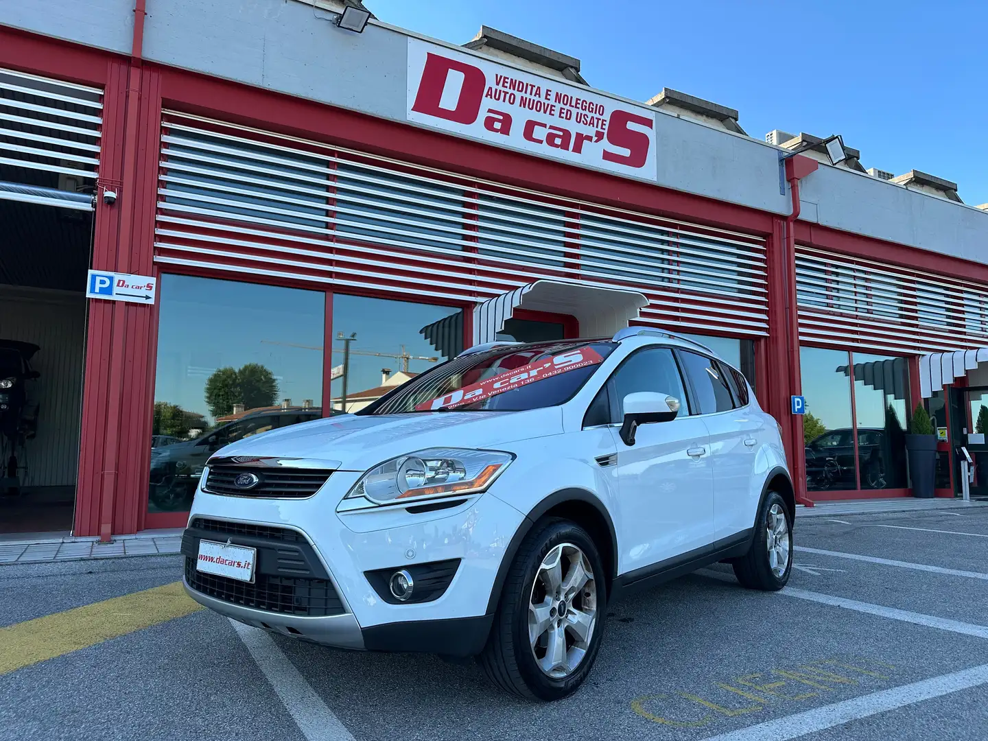 Ford Kuga 2.0 tdci Titanium 4wd 163cv auto Bianco - 1