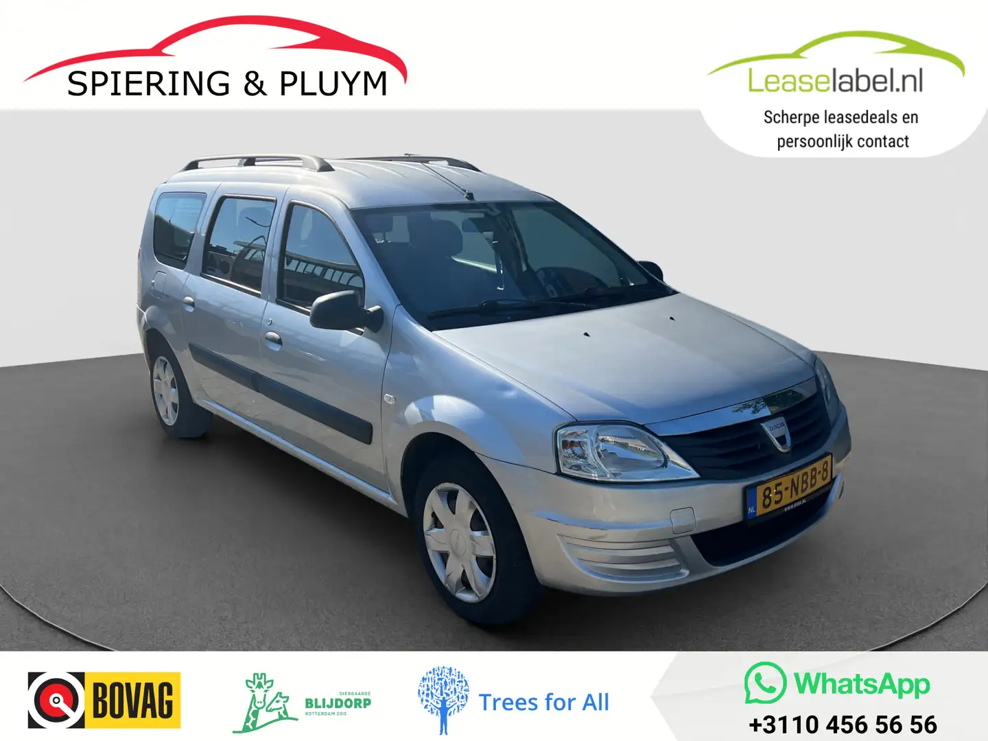 Dacia Logan MCV 1.6 Ambiance | Airco | Radio/CD Gris - 1