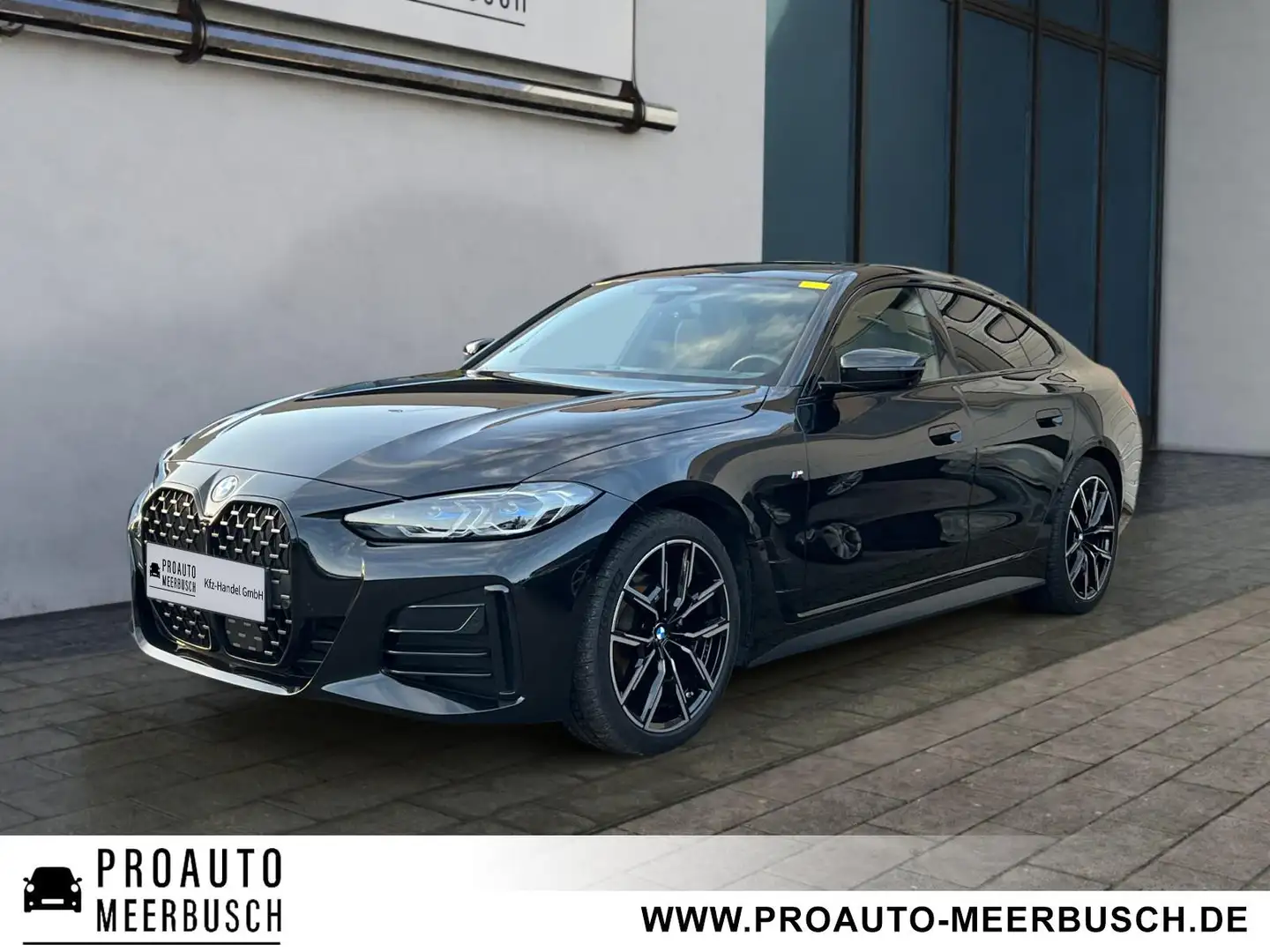 BMW 420 d Gran Coupe xDrive M Sport AHK/GLSDCH/LASER Schwarz - 1