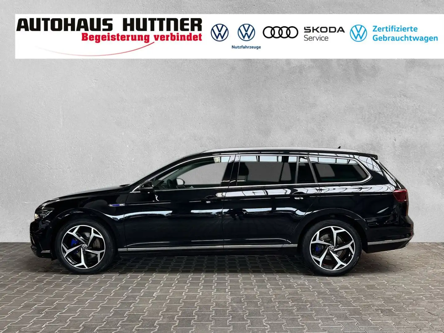 Volkswagen Passat Variant GTE 1.4 TSI DSG NAVI IQ.LIGHT RÜCKF Noir - 2