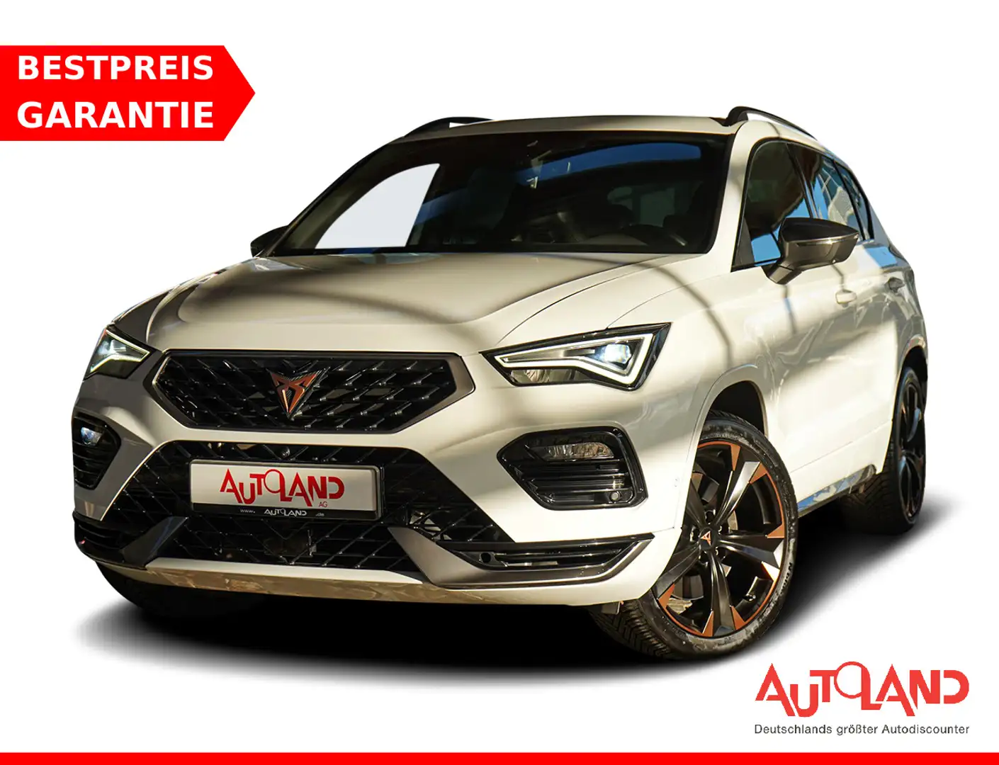 CUPRA Ateca 2.0 4Drive LED Navi Totwinkel 360° DAB PDC Weiß - 1