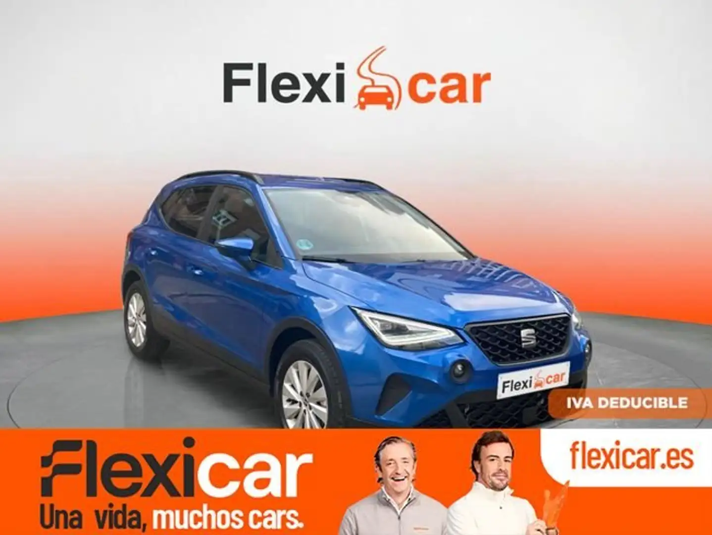 SEAT Arona 1.0 TGI S&S Style XM 90 Bleu - 1