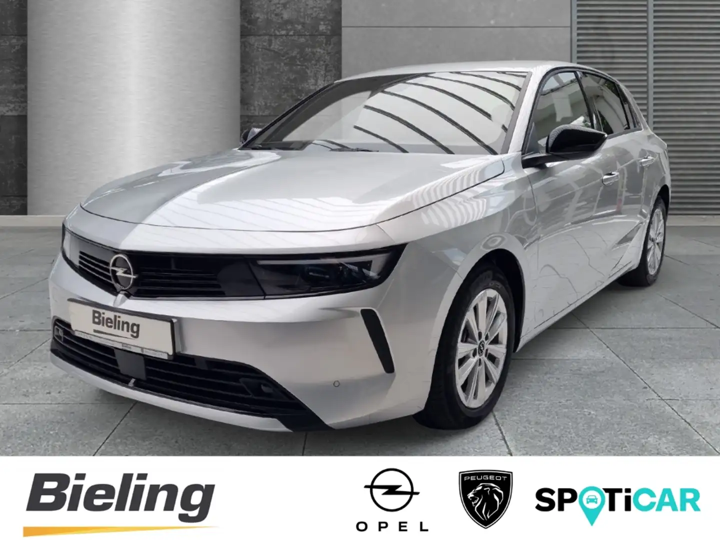 Opel Astra Edition 1.2 Turbo AGR-Sitze Apple CarPlay & Androi Silber - 1