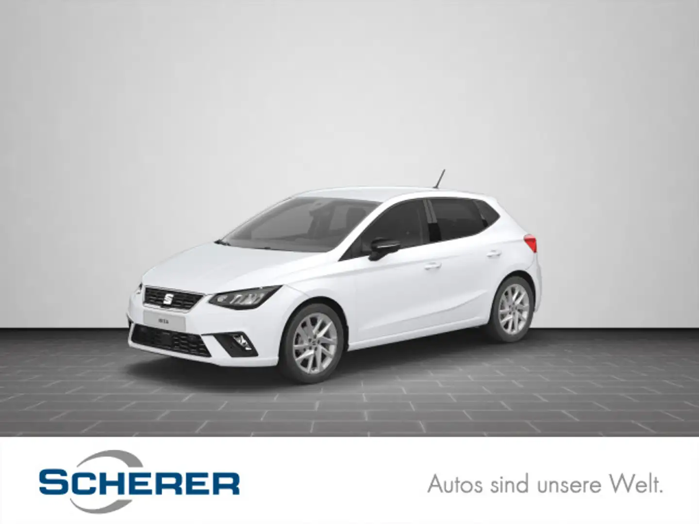 SEAT Ibiza FR 1.0 TSI LED EINPARKHILFE SITZHEIZUNG Weiß - 1