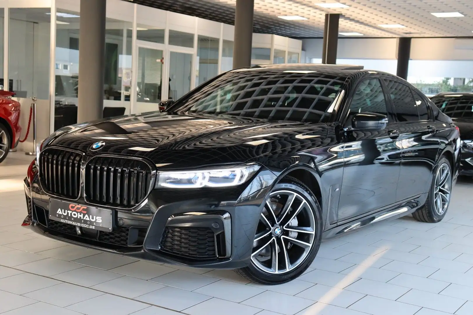 BMW 730 d xDrive M Sportpaket|CARBON-CORE|360°|H-UP| Noir - 1