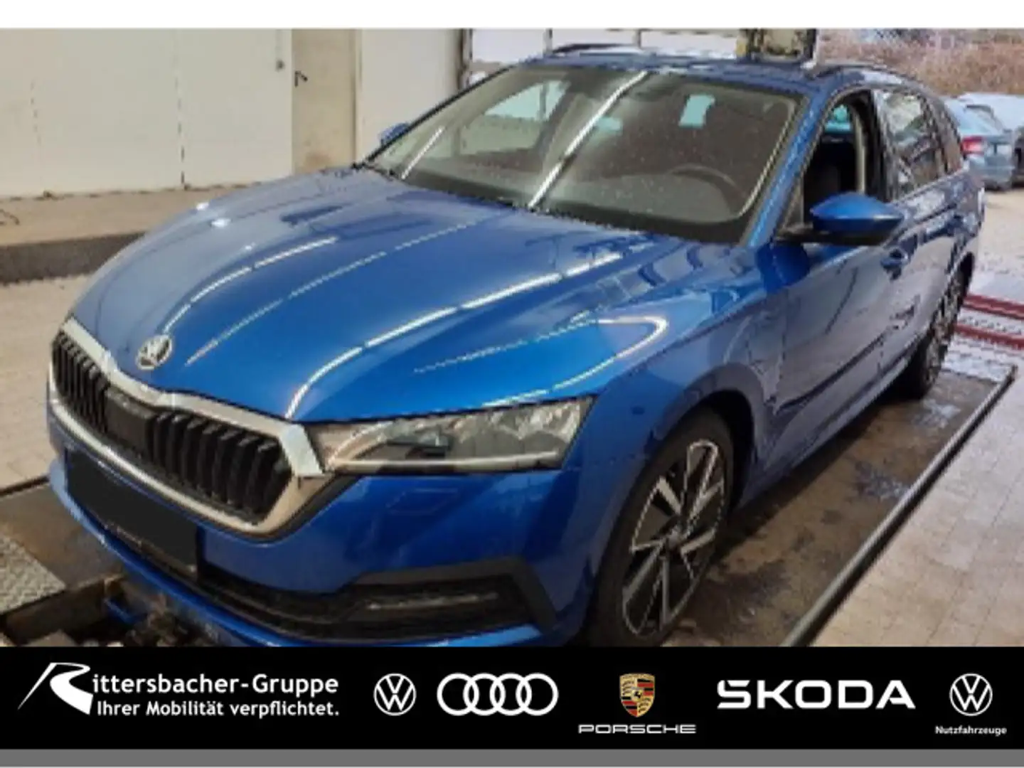 Skoda Octavia Combi Clever 1.4 TSI Hybrid Navi Kessy Blau - 1