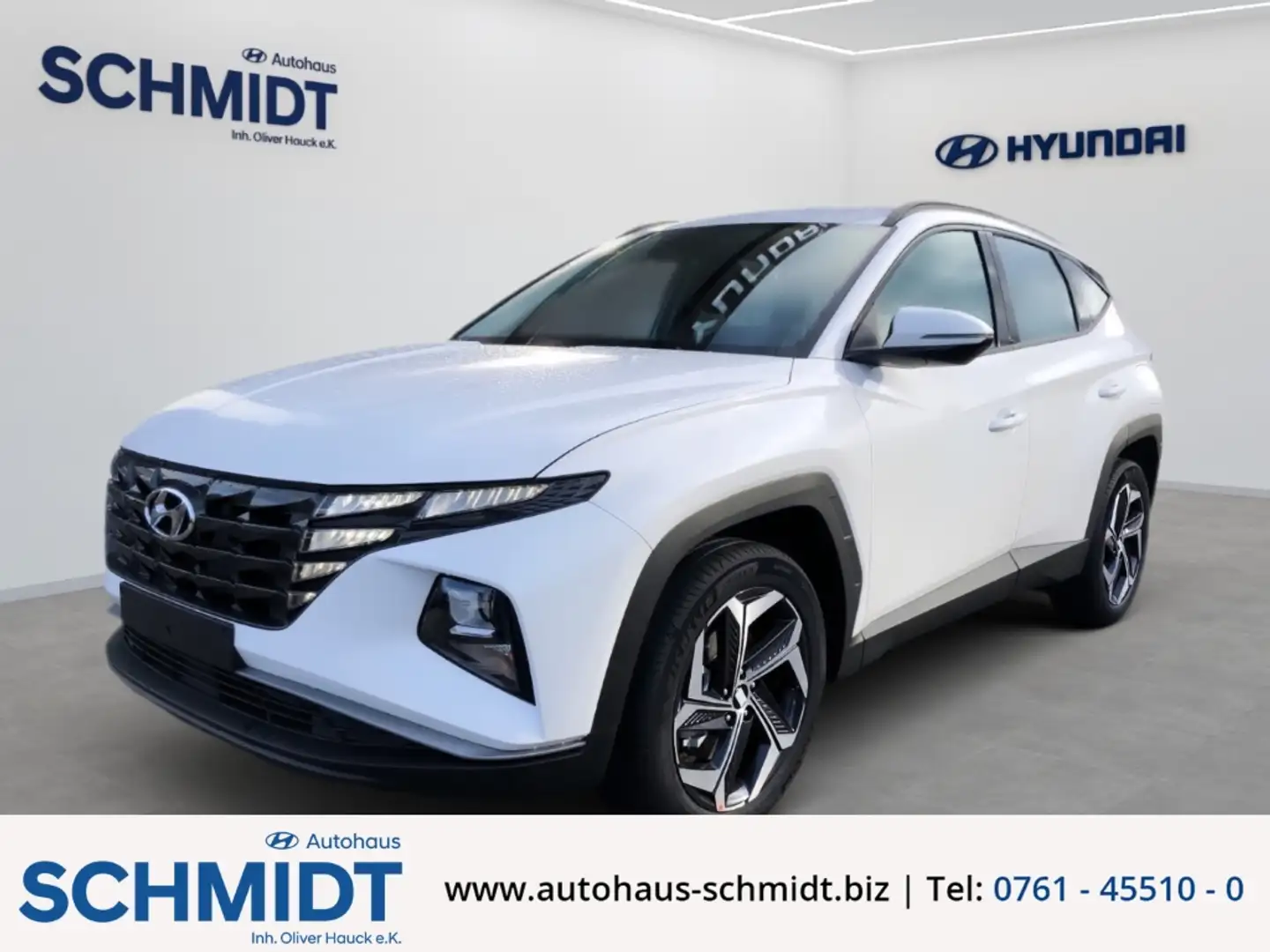 Hyundai TUCSON Basis PHEV !ABVERKAUF! 4WD 1.6 T-GDI Navipaket All Blanc - 1