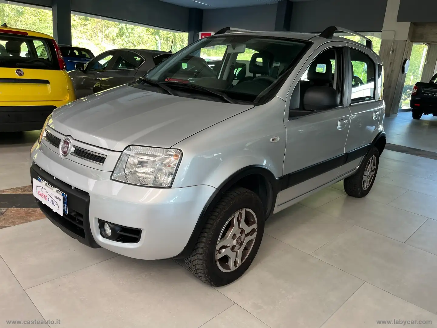 Fiat Panda 1.3 MJT 16V 4x4 Climbing CON BLOCCO DIFFERENZIALE Plateado - 1