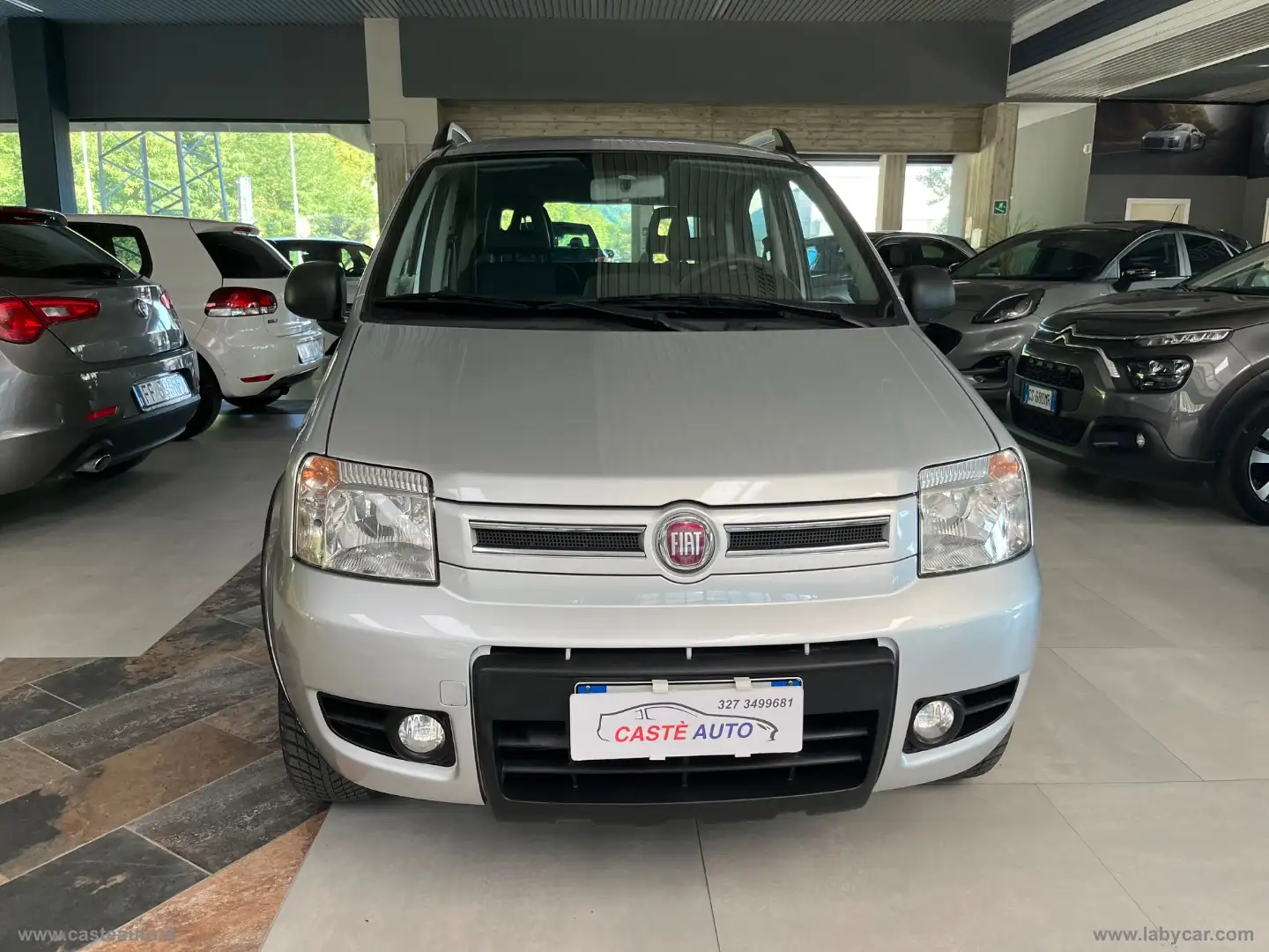 Fiat Panda 1.3 MJT 16V 4x4 Climbing CON BLOCCO DIFFERENZIALE Zilver - 2