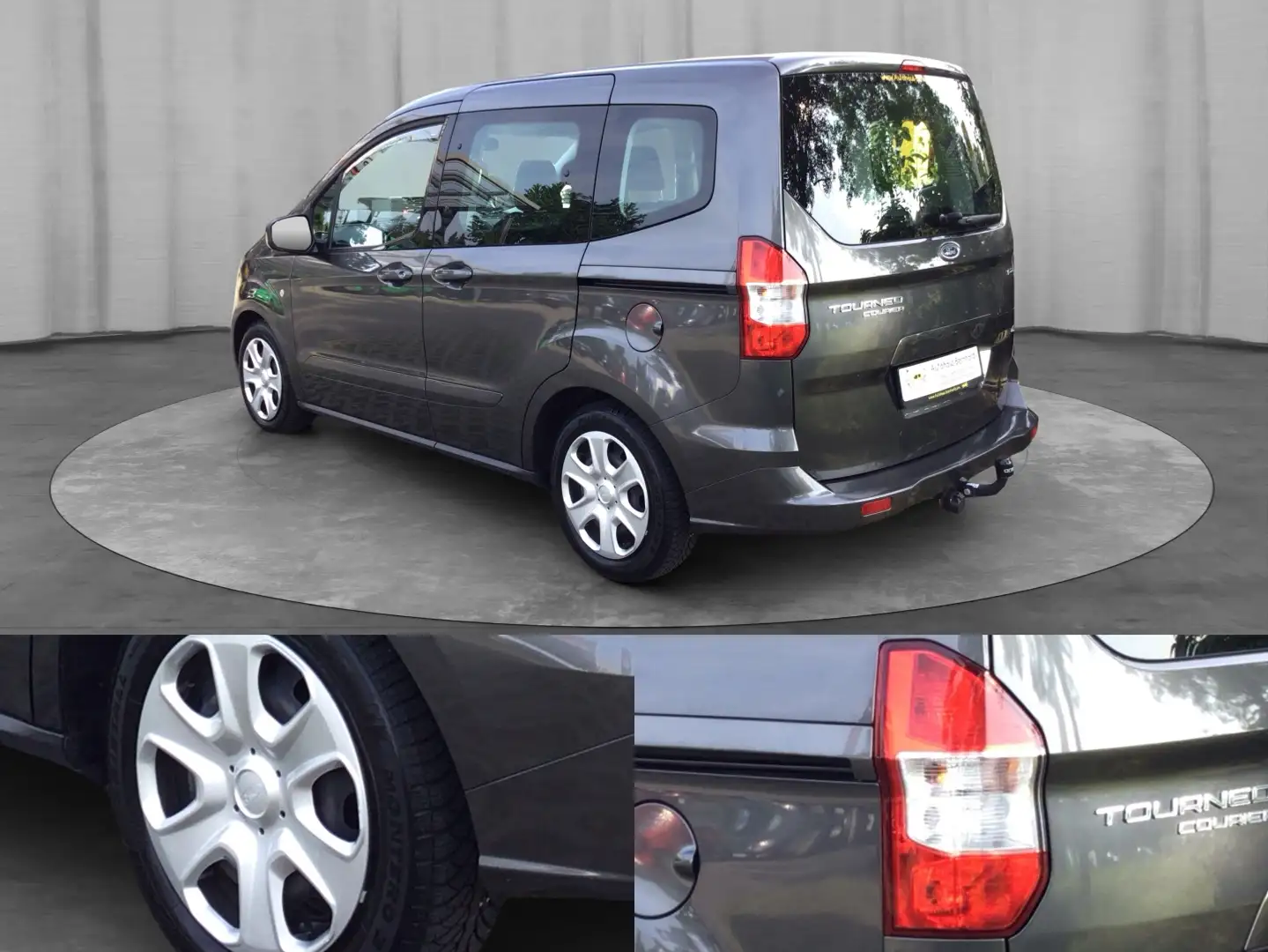 Ford Tourneo Courier Courier 1.0 EcoBoost Trend Grijs - 2