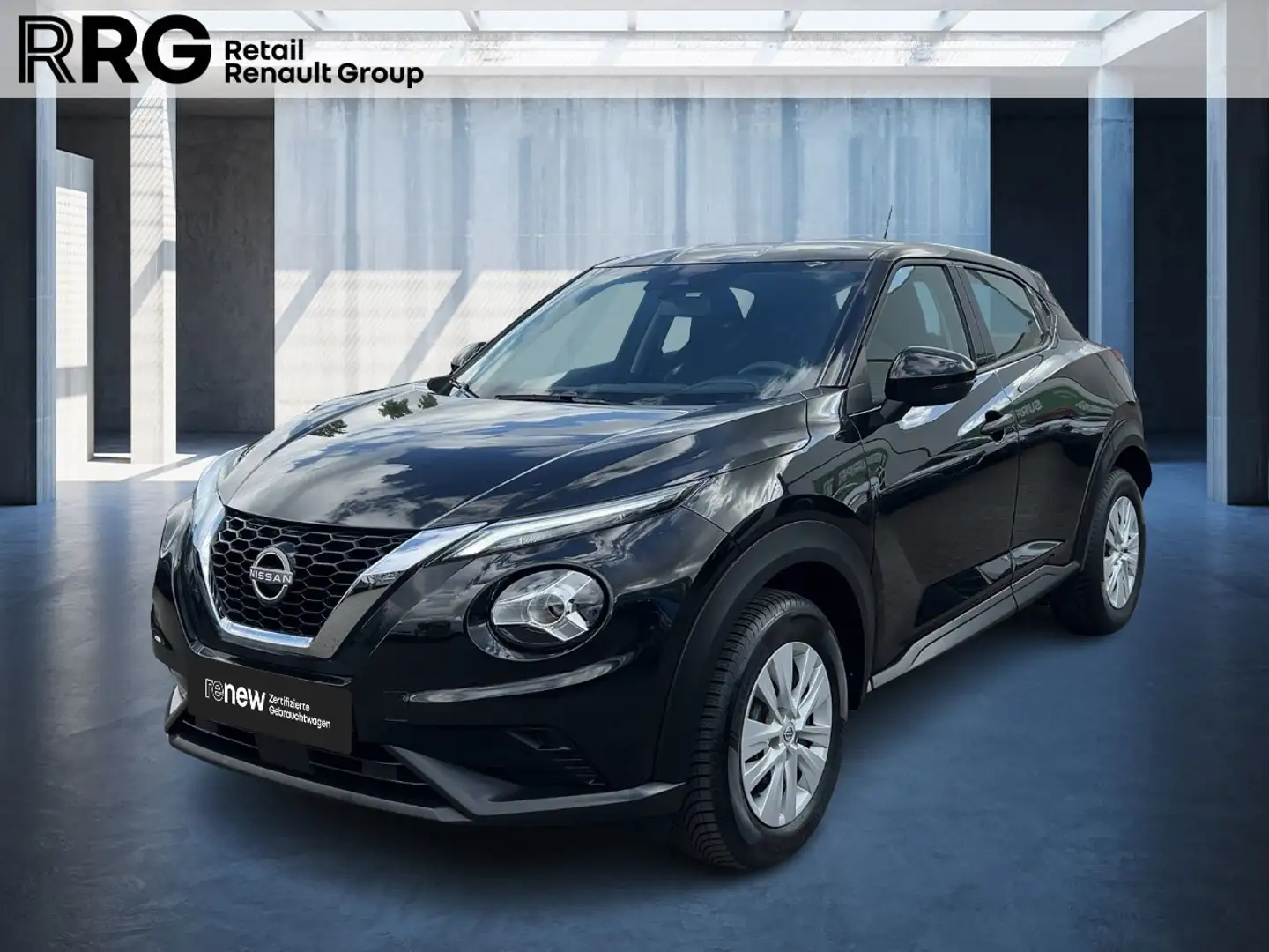 Nissan Juke 1.0 DIG-T Visia - KLIMA BT ABS Zwart - 1