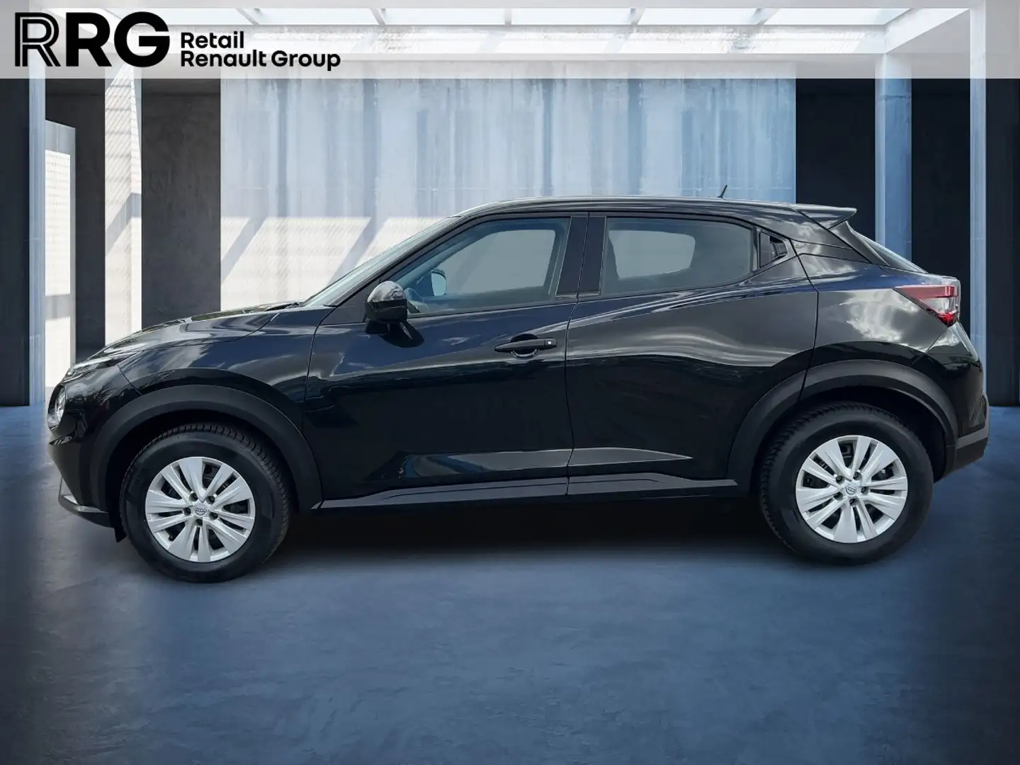 Nissan Juke 1.0 DIG-T Visia - KLIMA BT ABS Zwart - 2