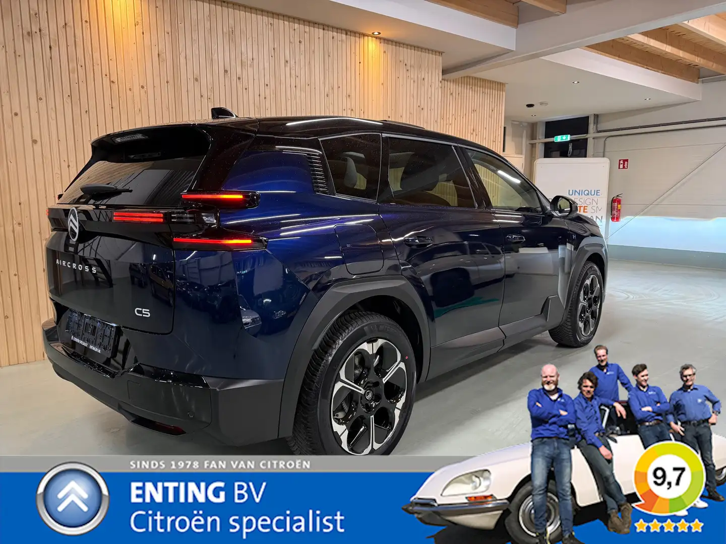 Citroen C5 Aircross 1.6 Plug-In Hybrid 195 MAX SCHUIFDAK HYPE GREY WIN Blau - 2