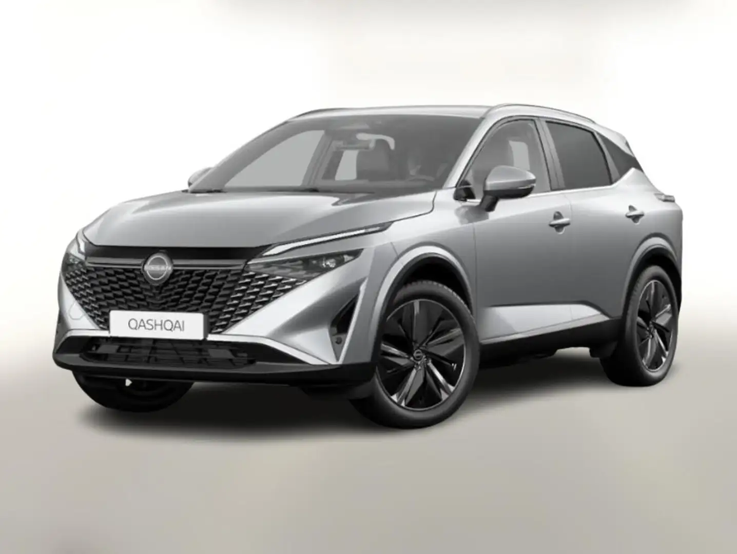 Nissan Qashqai Tekna AT Pano HUD eHk SHZ ACC 19"LM Nav 116 kW ... Silber - 1