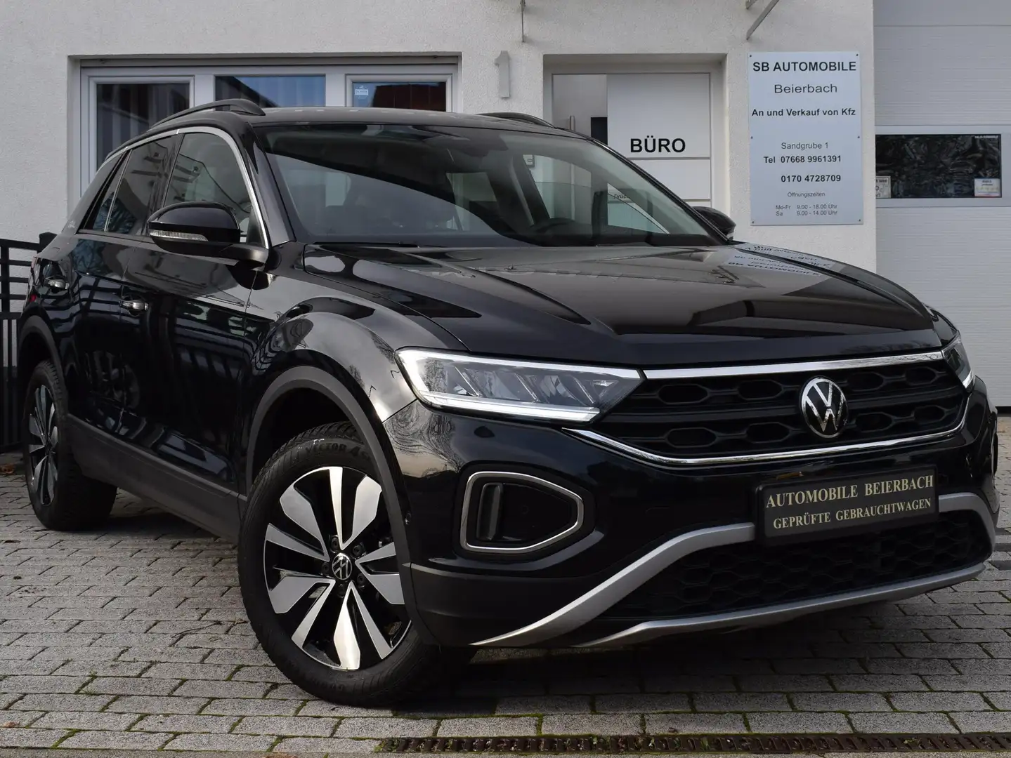 Volkswagen T-Roc 1.0TSI Goal /Navi/ACC/PDC/LED/ALU/ Schwarz - 1