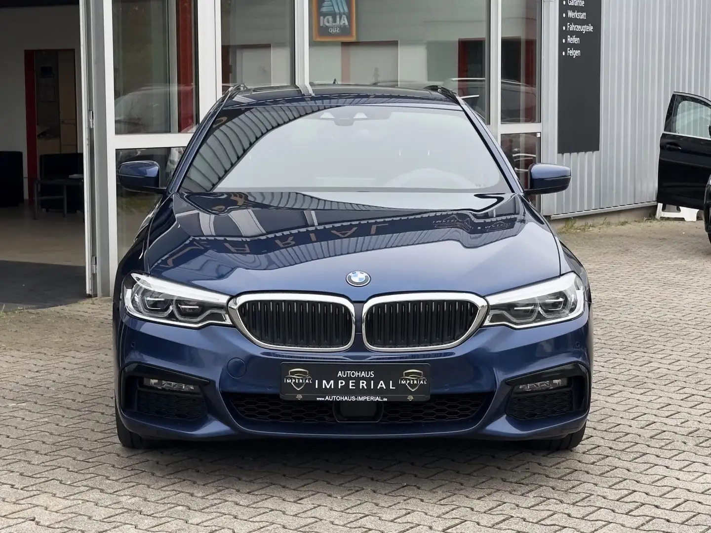 BMW 520 d M Sport PANO+HUD+ACC+LED+H&K+LC-PRO+RFK+AHK Blauw - 2