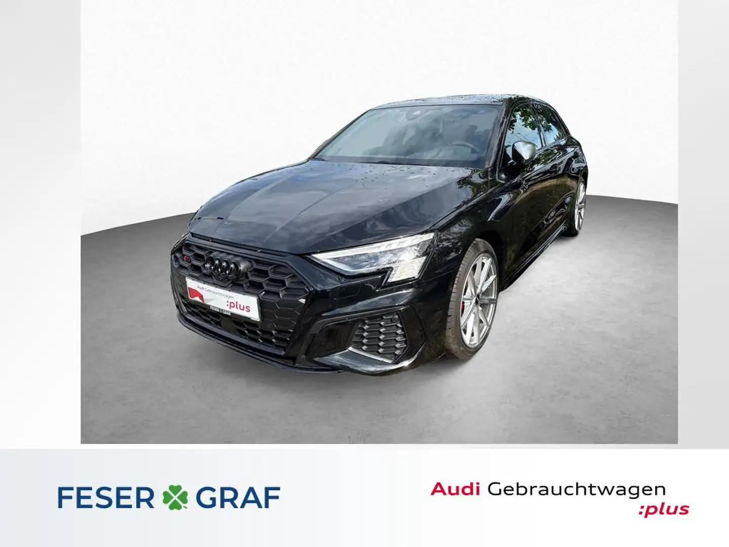 Audi S3 Sportback TFSI S tr. Pano-ACC-B&O-HuD-Matrix Schwarz - 1