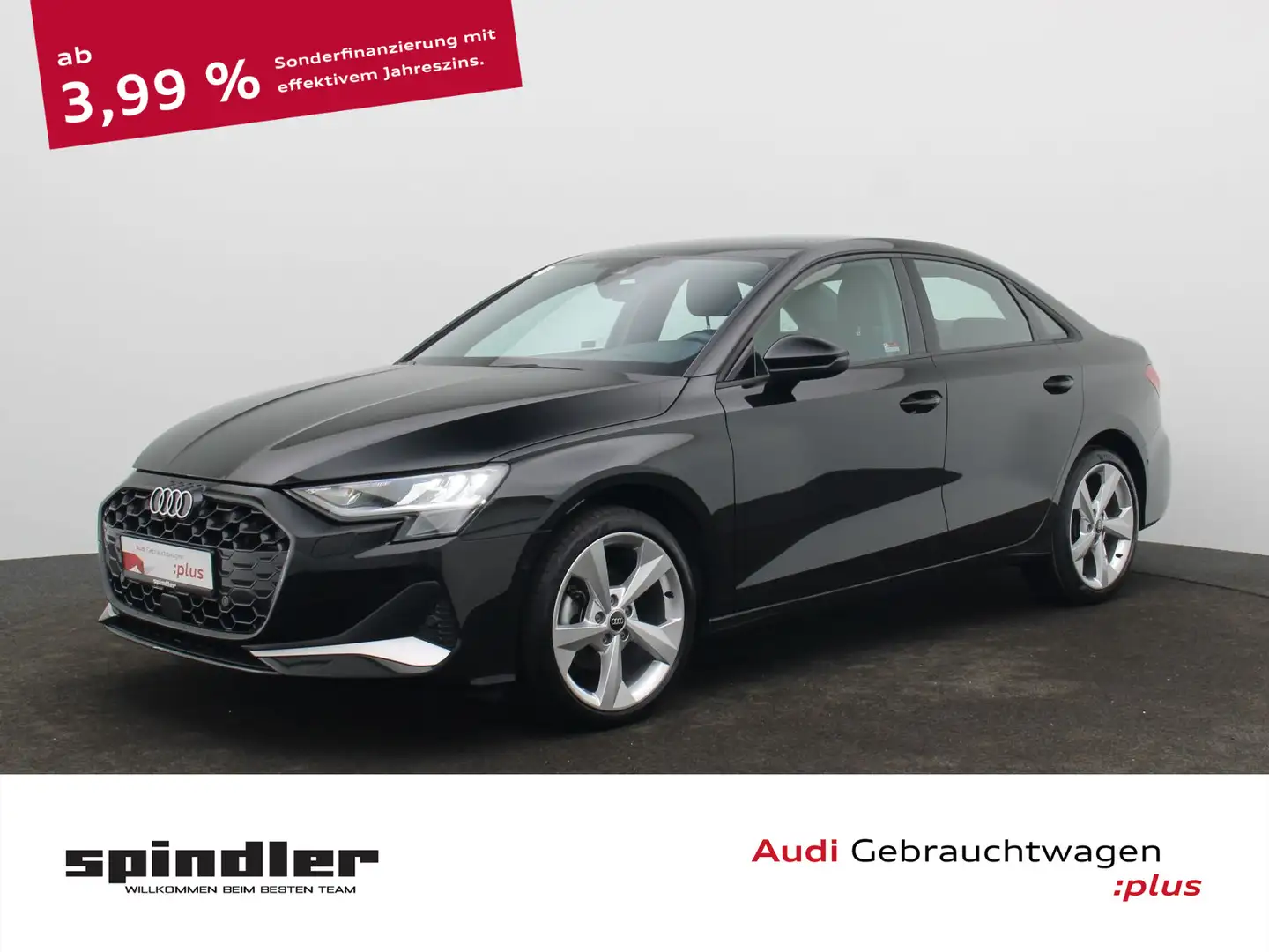 Audi A3 advanced 35 TDI S tronic / MMI-Navi Schwarz - 1
