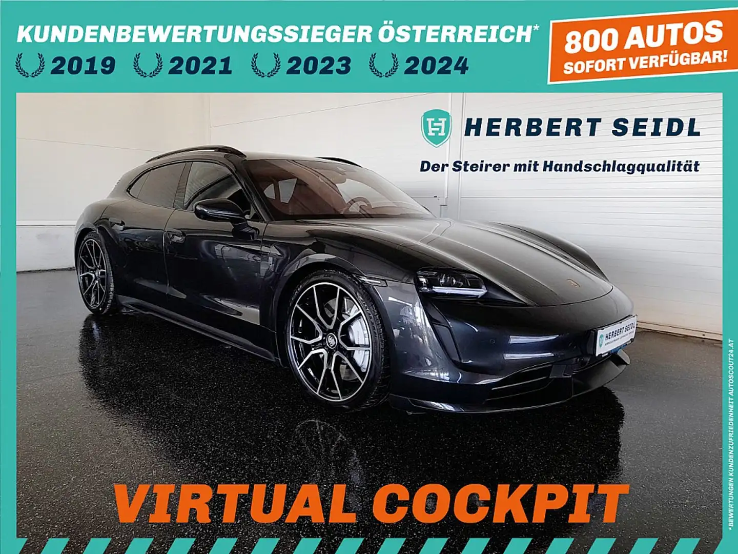 Porsche Taycan Turbo Sport Turismo *NP: € 203.726,--* Grau - 1