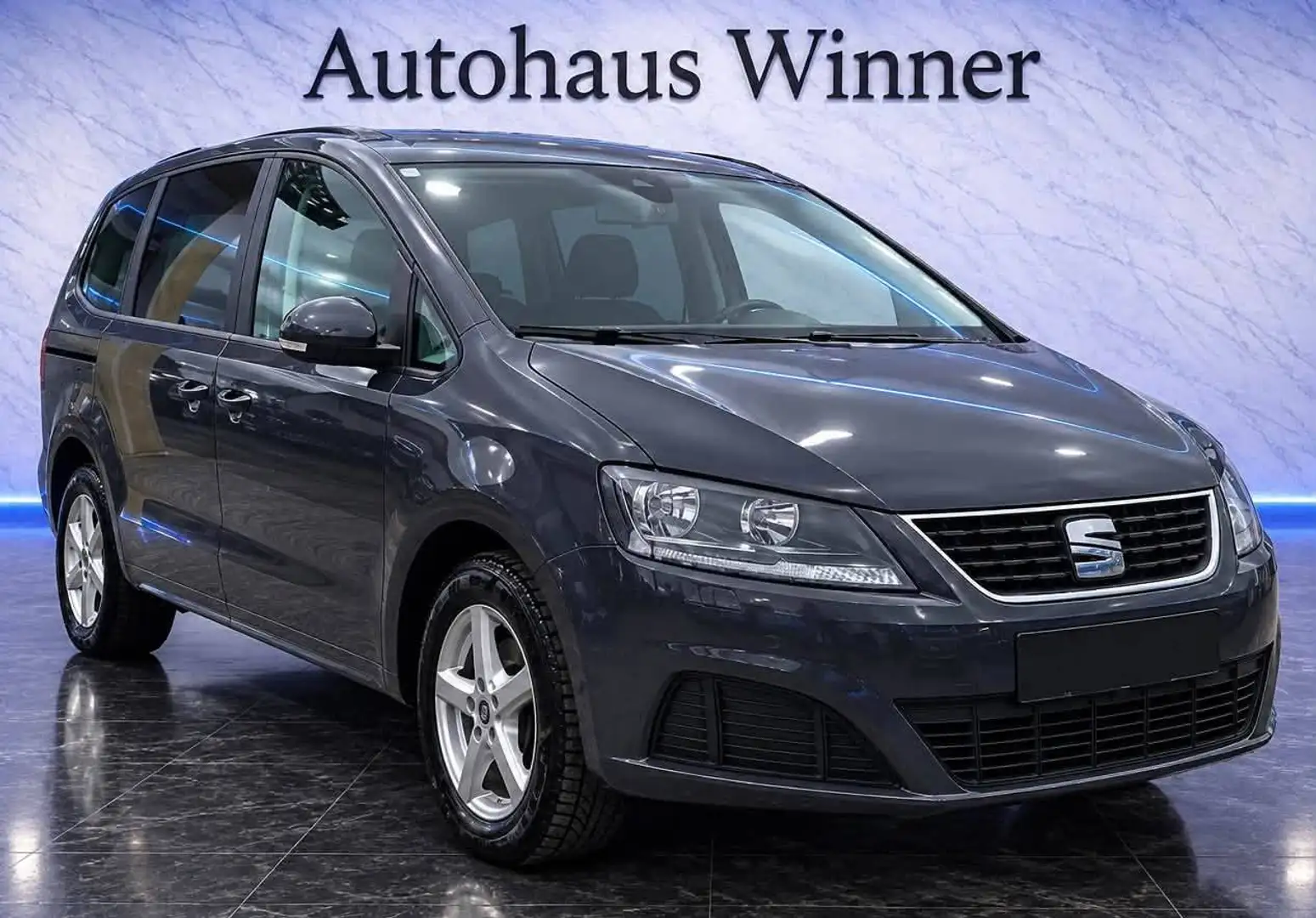 SEAT Alhambra Reference 2.0 TDI 150 PS DSG Aut. Uranograu Grau - 2