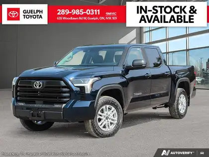 Blue 2026 Toyota Tundra Pickup Truck Four-Wheel Drive Automatic