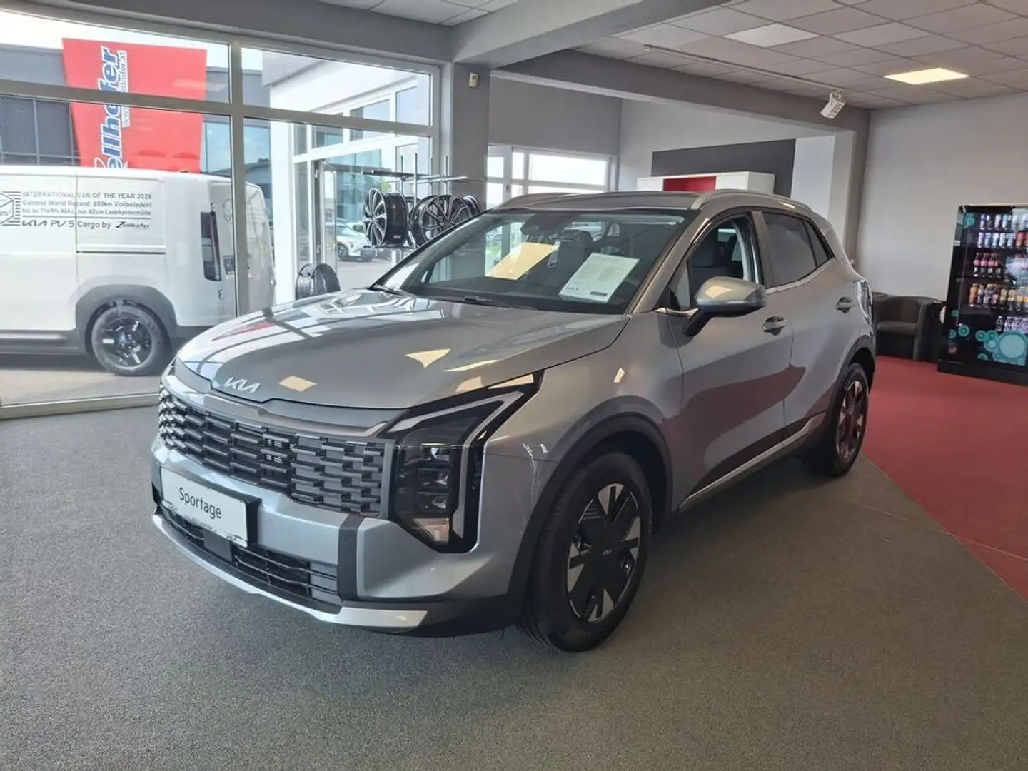 Kia Sportage 1,6 TGDI Silber DCT Grau - 1