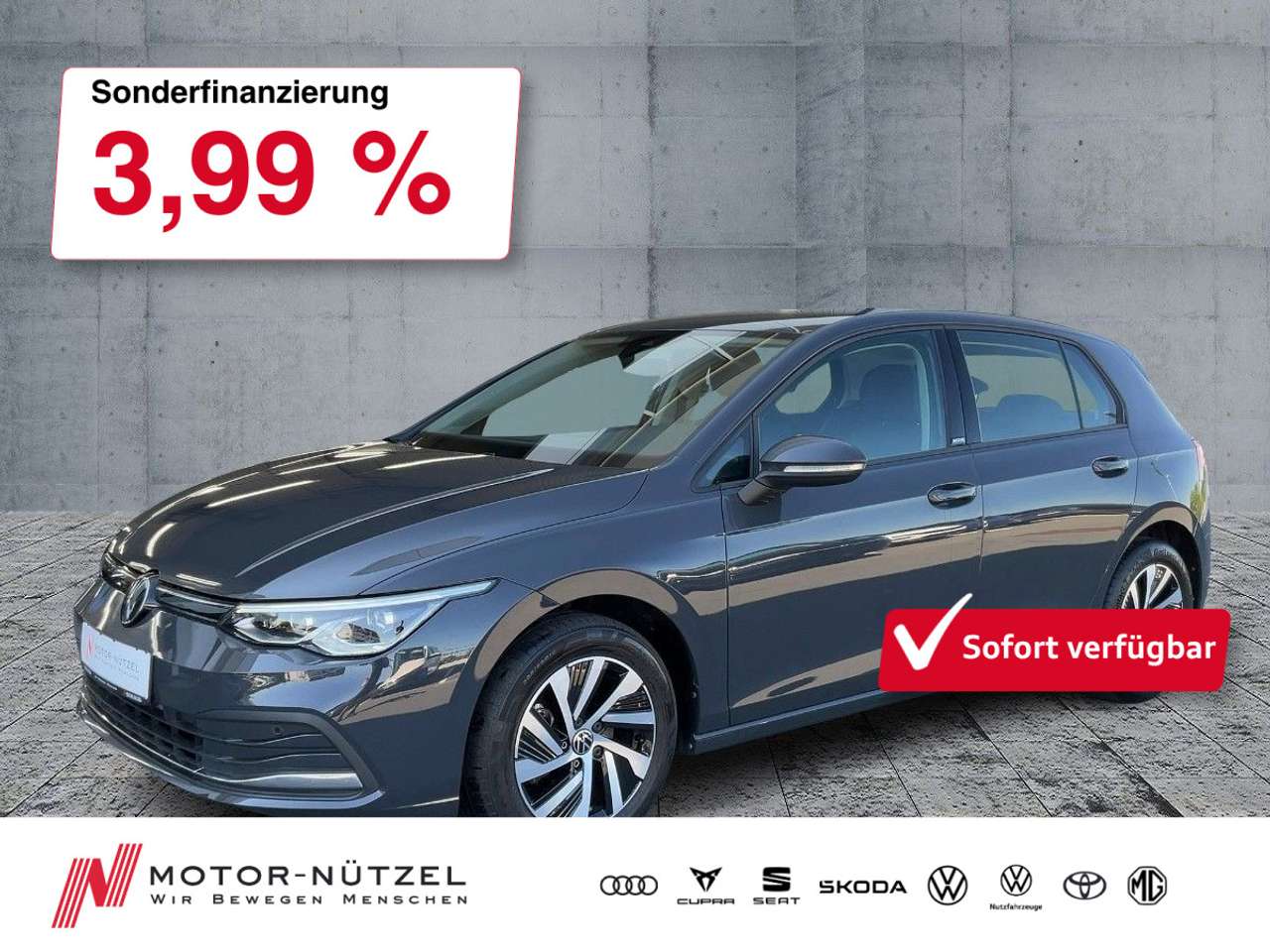 Volkswagen Golf 2024 — 1.0 TSI MOVE LED+2xPDC+ACC+SHZ+16"LM