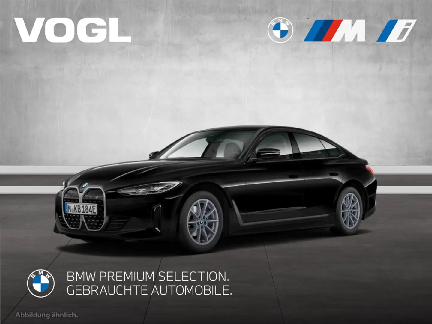 BMW i4 eDrive35 Gran Coupé Schwarz - 1