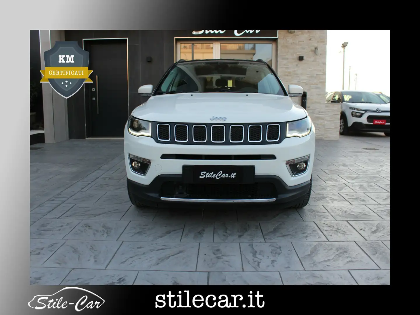 Jeep Compass Compass 2.0 mjt Limited 4wd 140cv auto my19 Blanc - 1