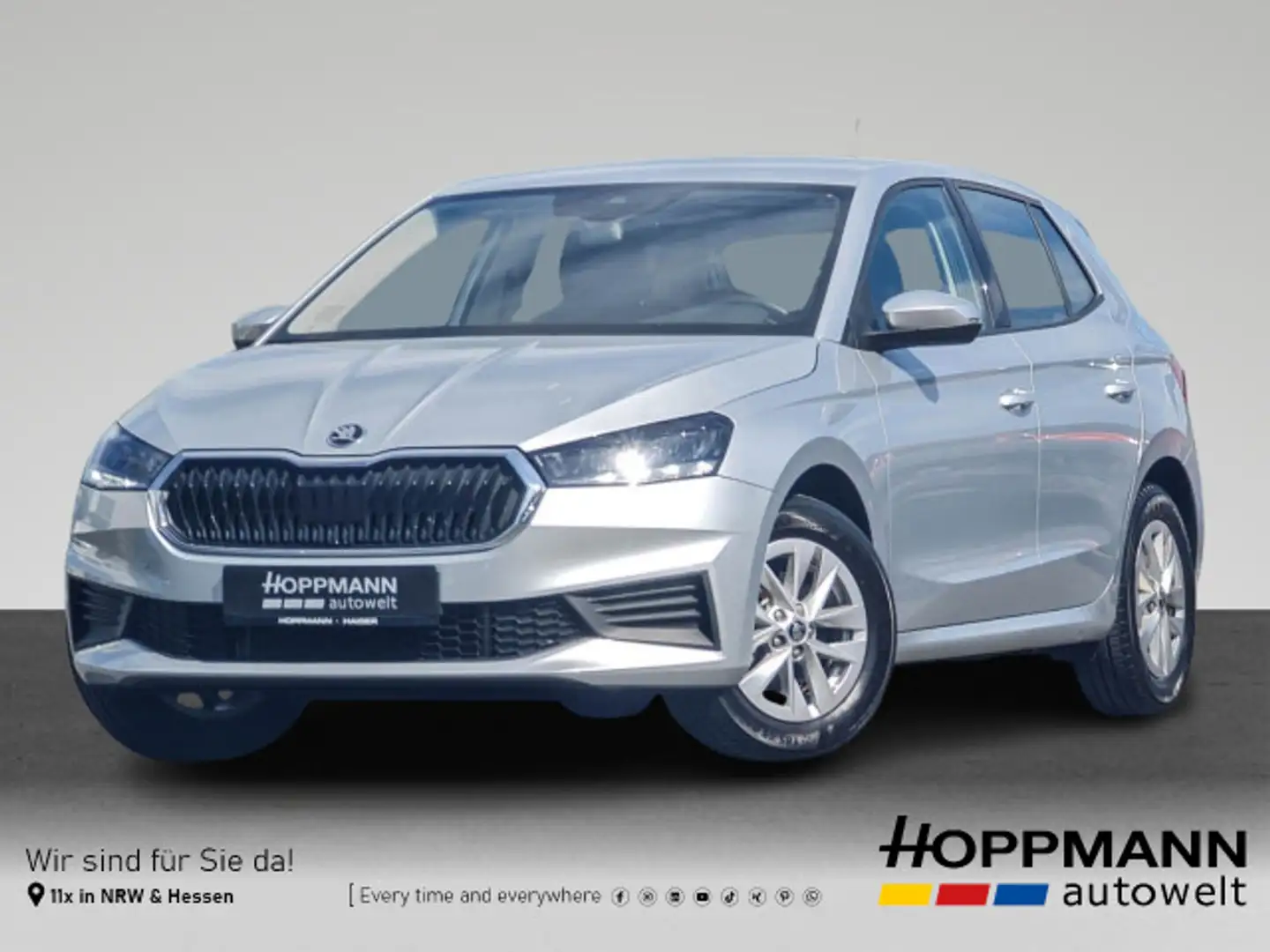 Skoda Fabia Ambition 1.0 TSI Kamera Klima Sitzheizung Argent - 1