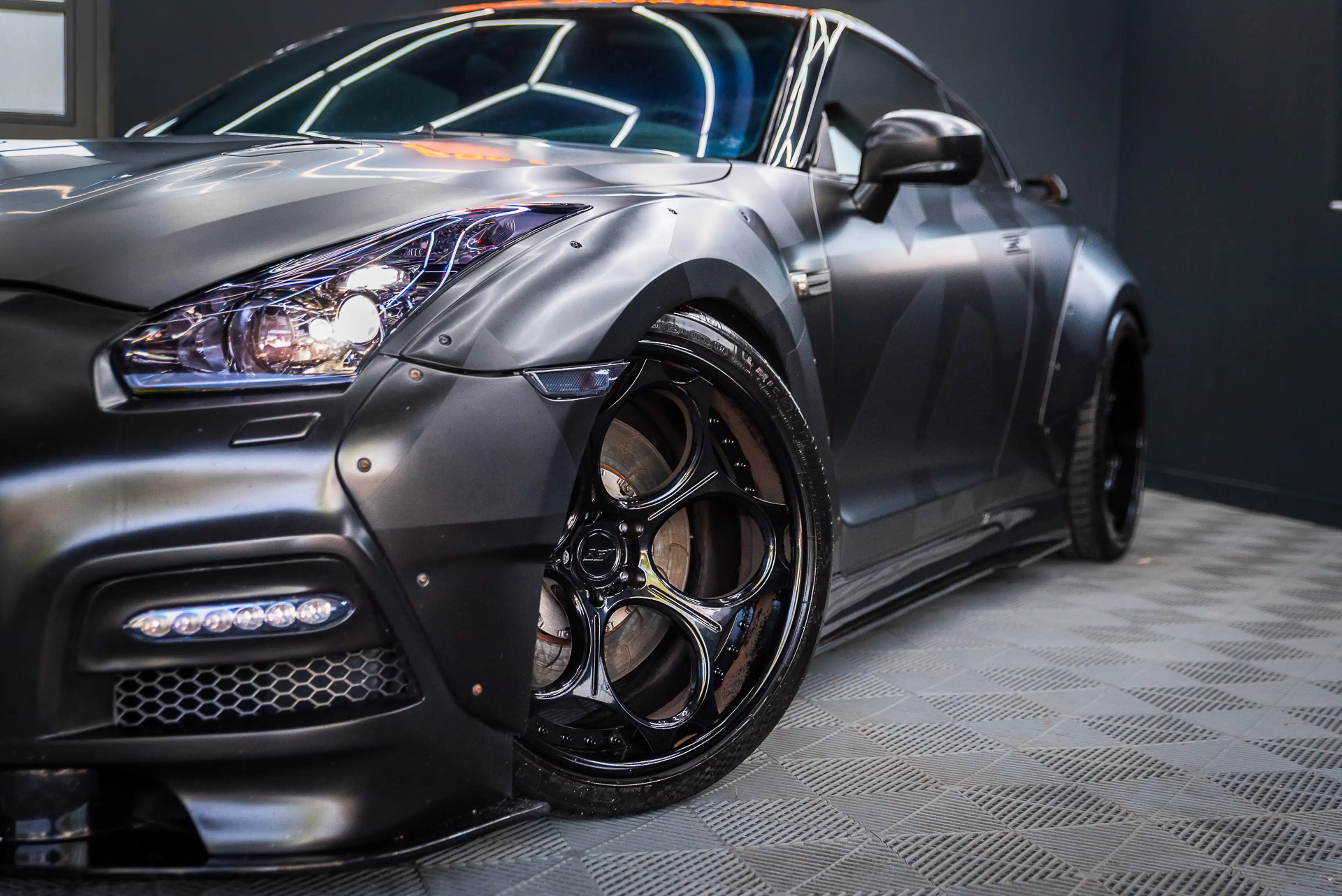 Nissan GT-R 3.8 V6 4.1L Stroker ALPHA AMS Prior Design Widebod — photo 10