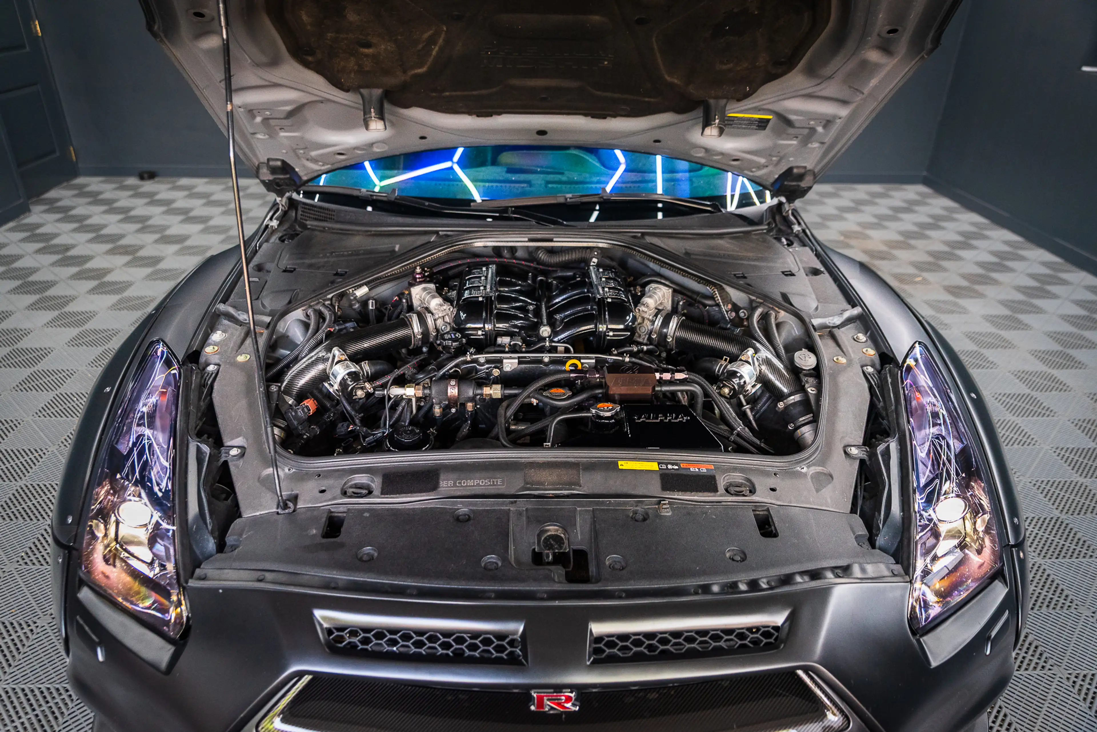 Nissan GT-R 3.8 V6 4.1L Stroker ALPHA AMS Prior Design Widebod — photo 5