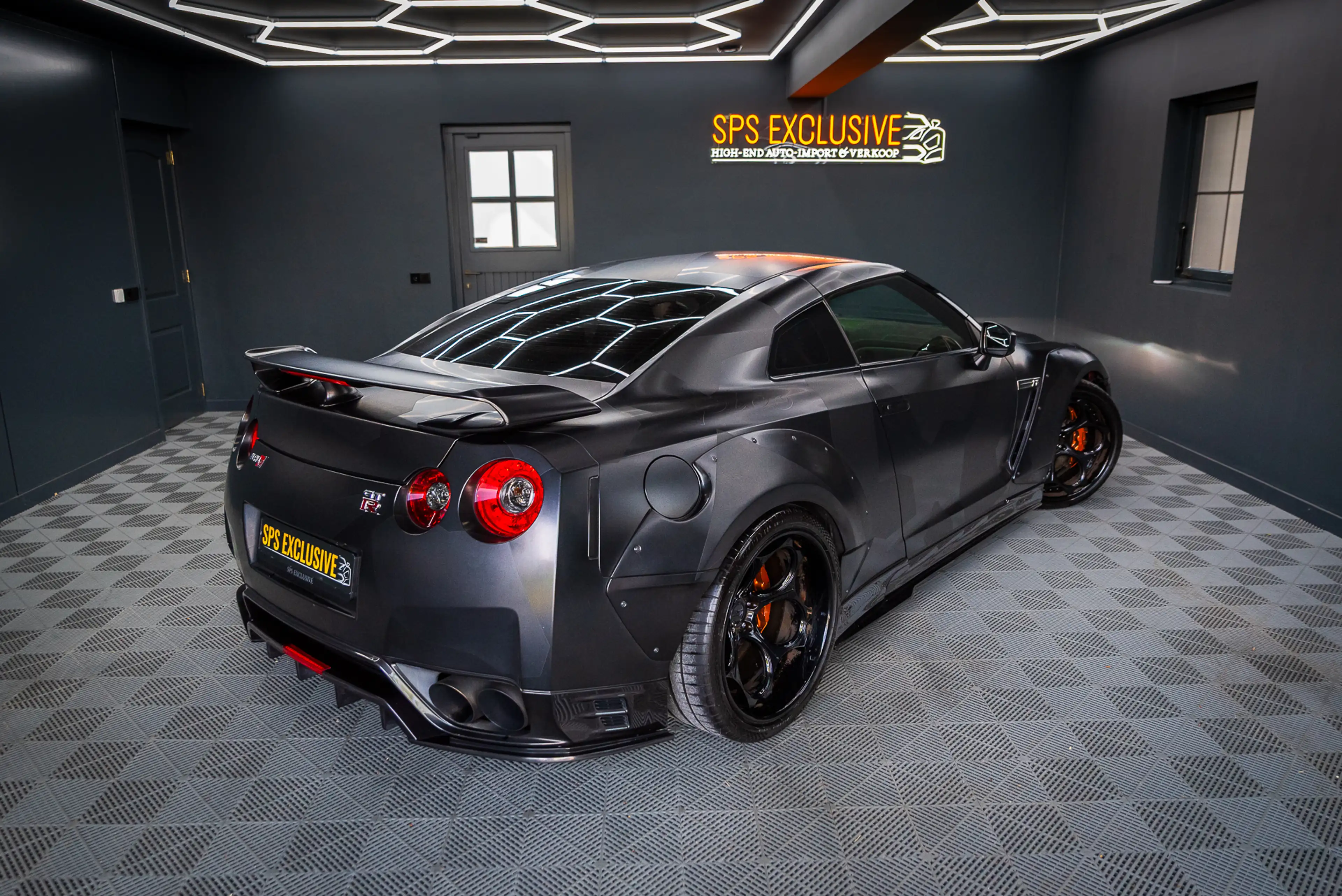 Nissan GT-R 3.8 V6 4.1L Stroker ALPHA AMS Prior Design Widebod — photo 50