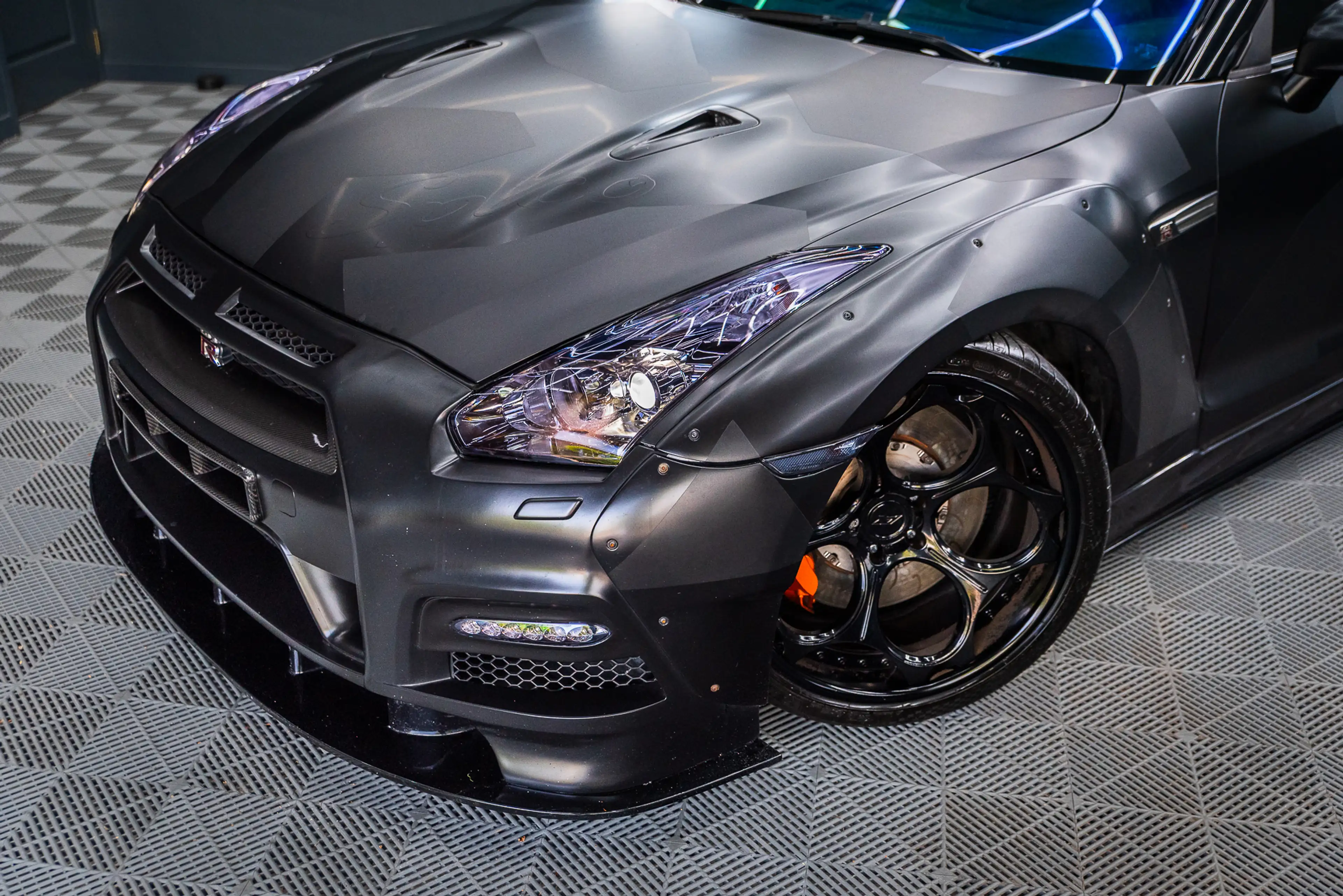 Nissan GT-R 3.8 V6 4.1L Stroker ALPHA AMS Prior Design Widebod — photo 11