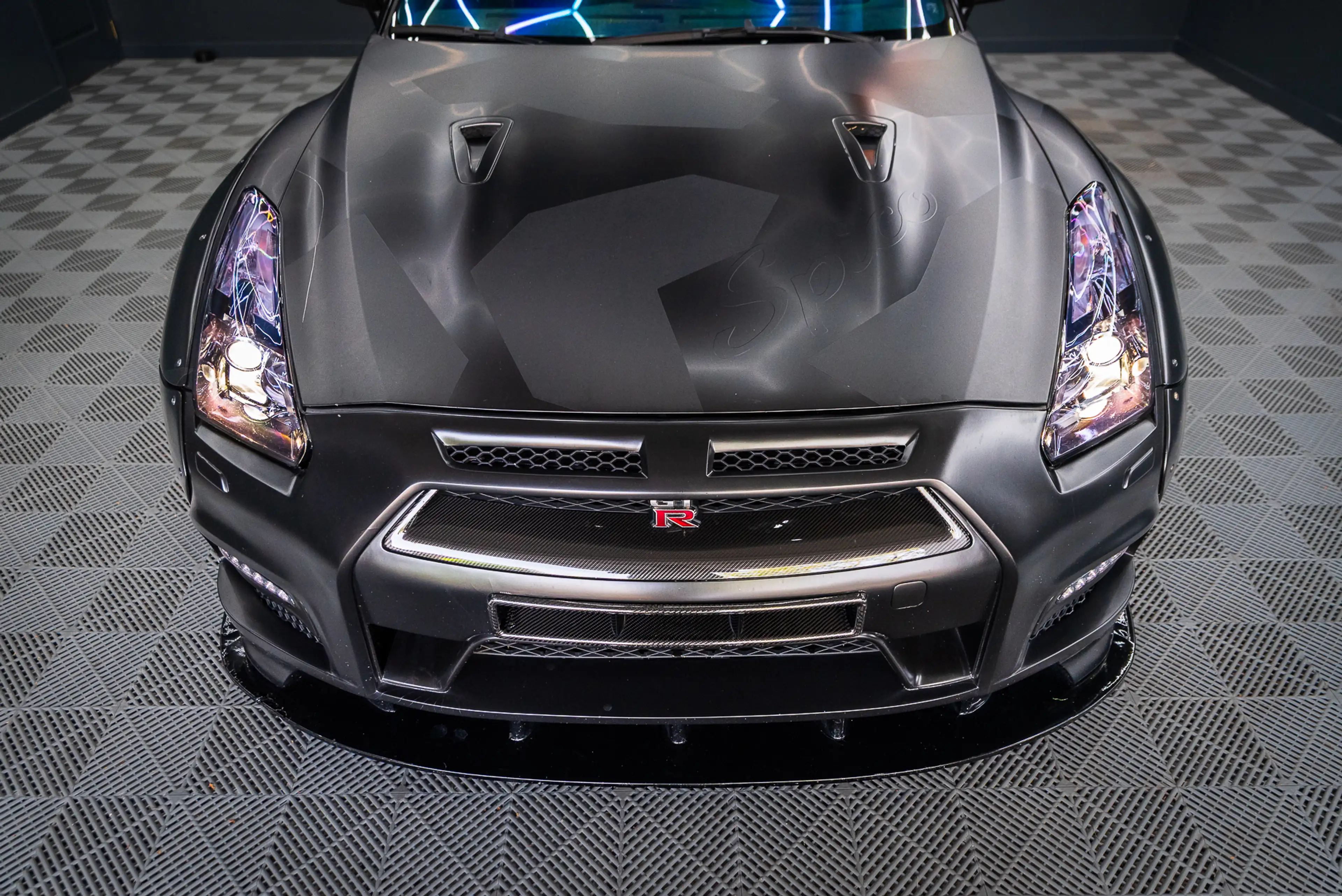 Nissan GT-R 3.8 V6 4.1L Stroker ALPHA AMS Prior Design Widebod — photo 14
