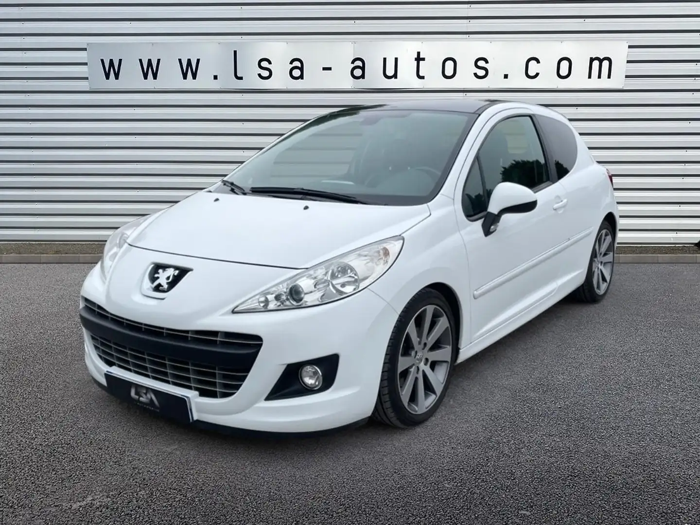 Peugeot 207 1.6 THP 16V - 156  BERLINE Féline PHASE 2 Blanc - 1