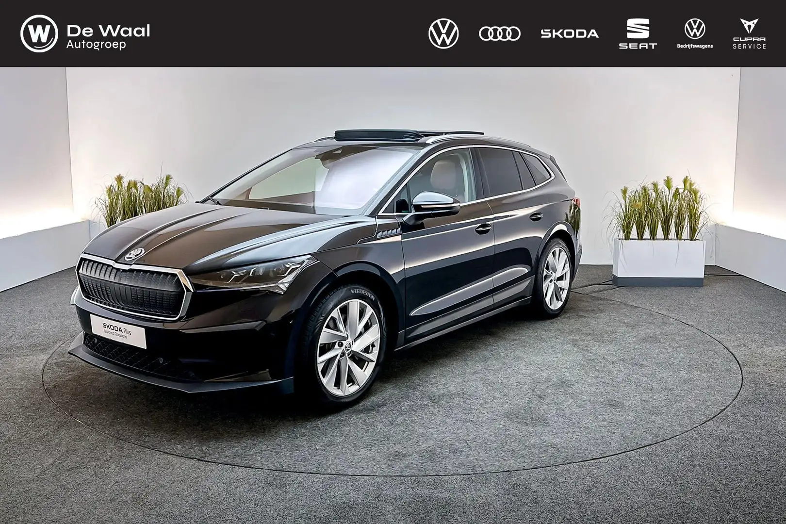 Skoda Enyaq iV 80 204pk | SoH 92% | 360 graden Camera, Panoram Negro - 1