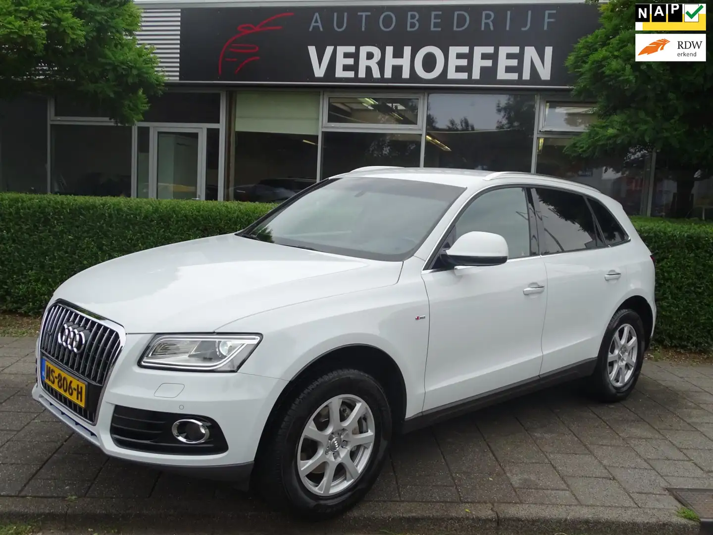 Audi Q5 2.0 TFSI quattro Adrenalin Sport - S LINE - AUTOMA Wit - 1