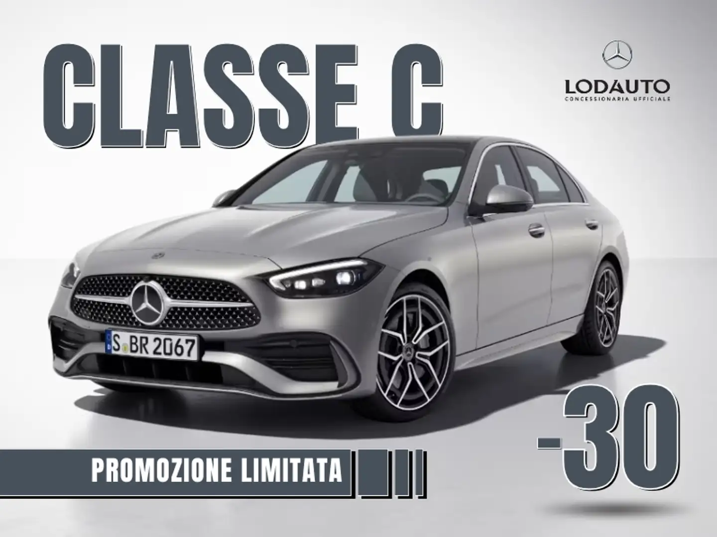 Mercedes-Benz C 220 C 220 d Mild hybrid AMG Line Advanced Schwarz - 1