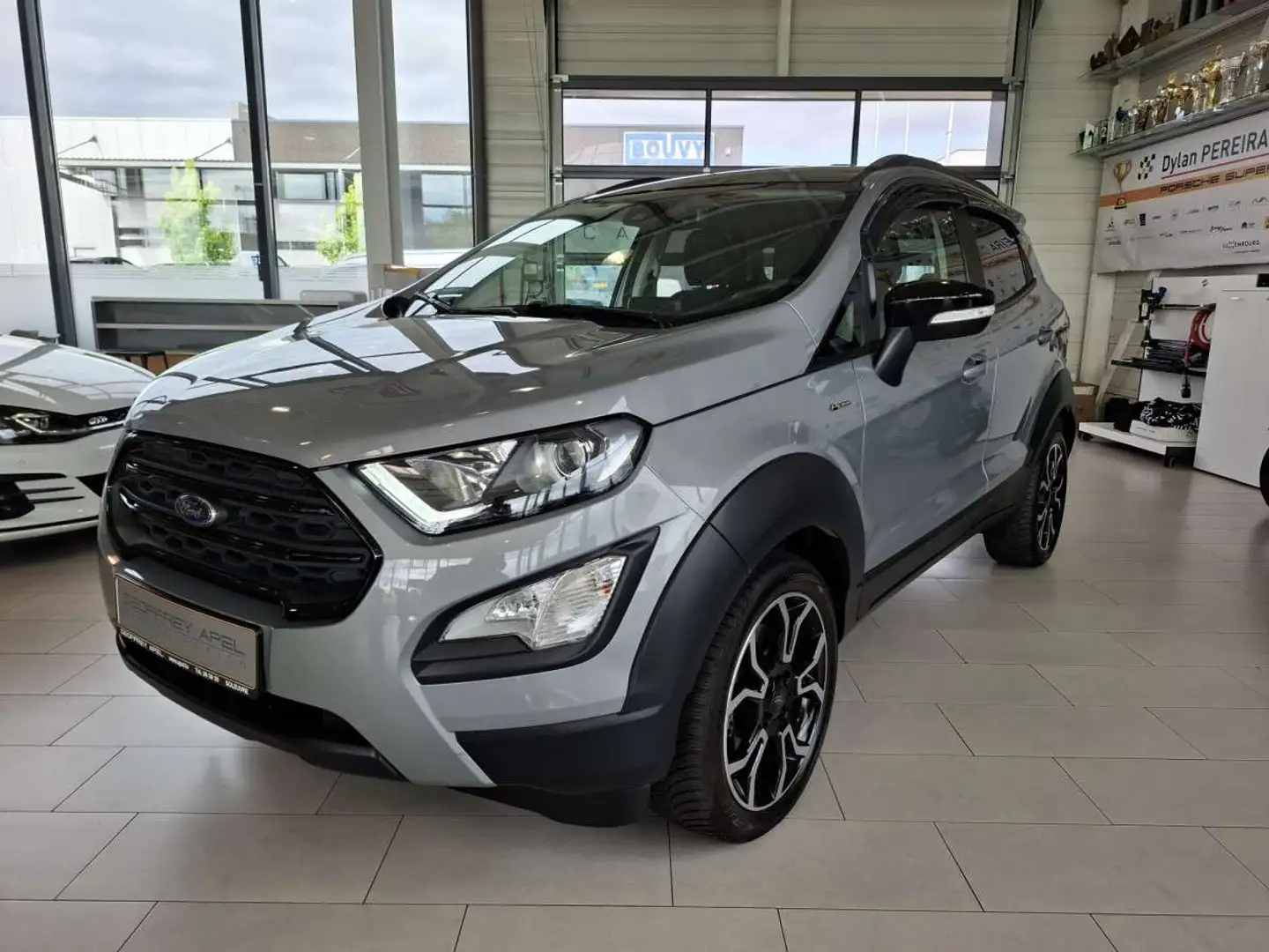 Ford EcoSport Active,1 HAND, CUIR, NAVI,ALU 17, LED, 19000KM Gris - 1