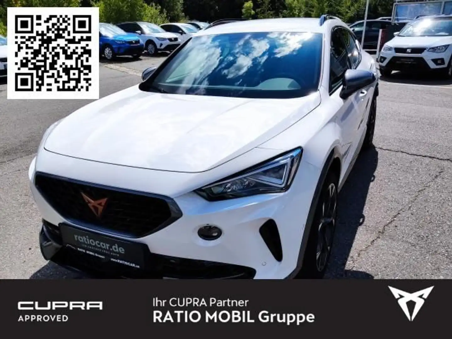 CUPRA Formentor FORMENTOR VZ  1.4 E-HYBRID DSG AHZV NAVI Weiß - 1