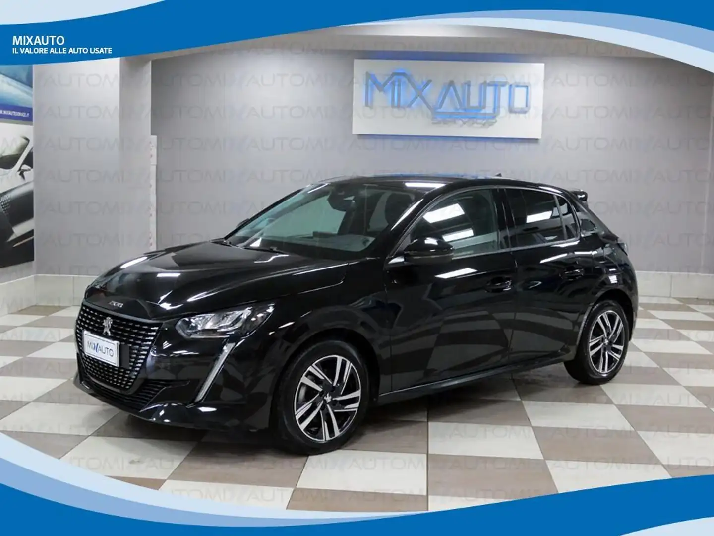Peugeot 208 1.2 PureTech 100cv Allure EAT8 EU6 Nero - 1