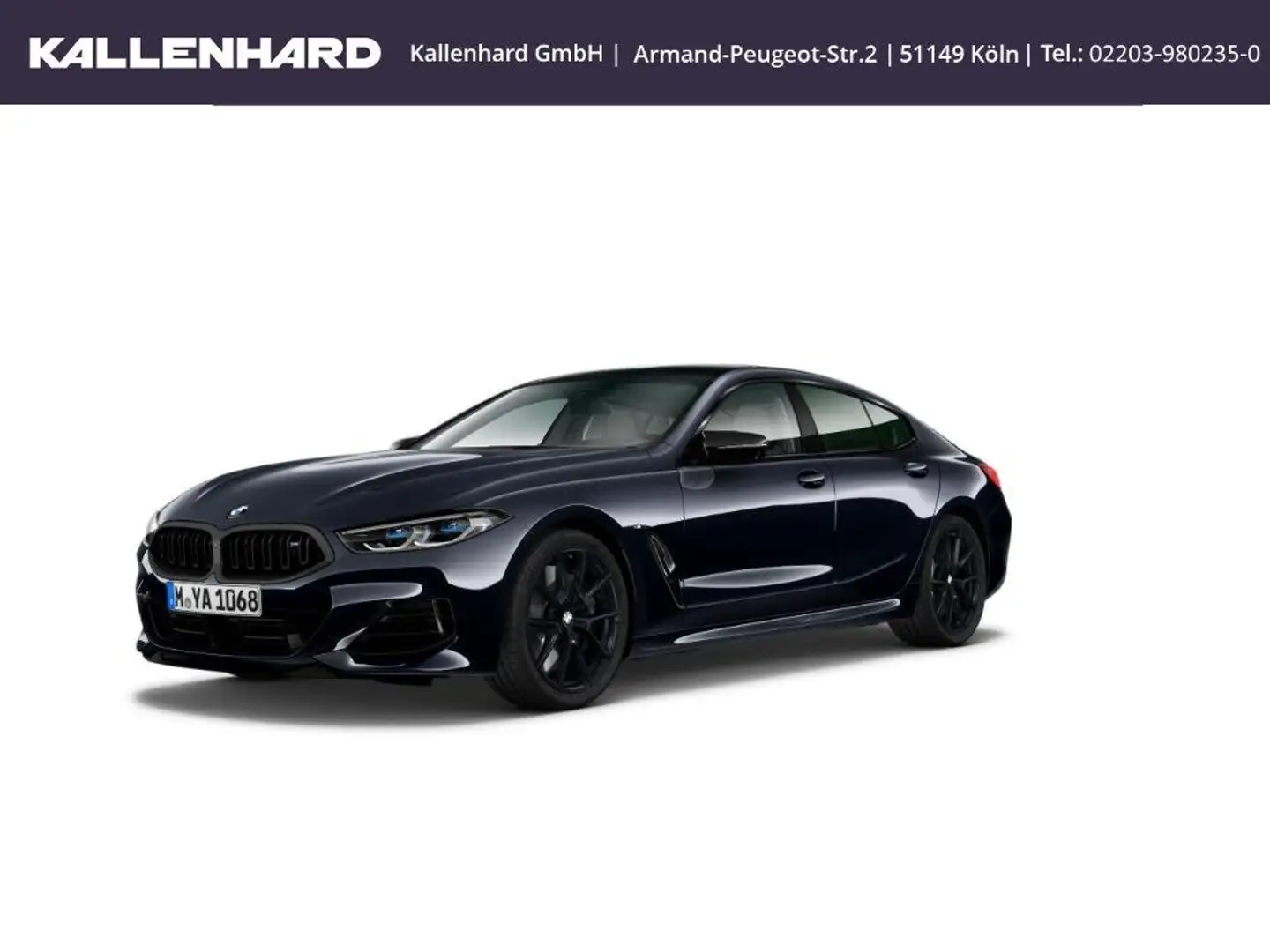 BMW M850 8 Serie i xDrive Gran Coupe-Bowers&Wilkins-Voll Au Schwarz - 2