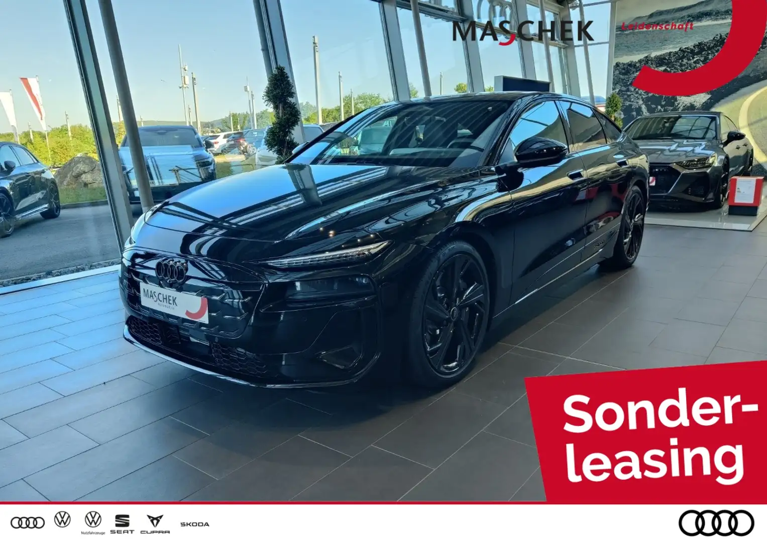 Audi S6 Sportback e-tron TechPRO AHK Pano Carbon Negru - 1