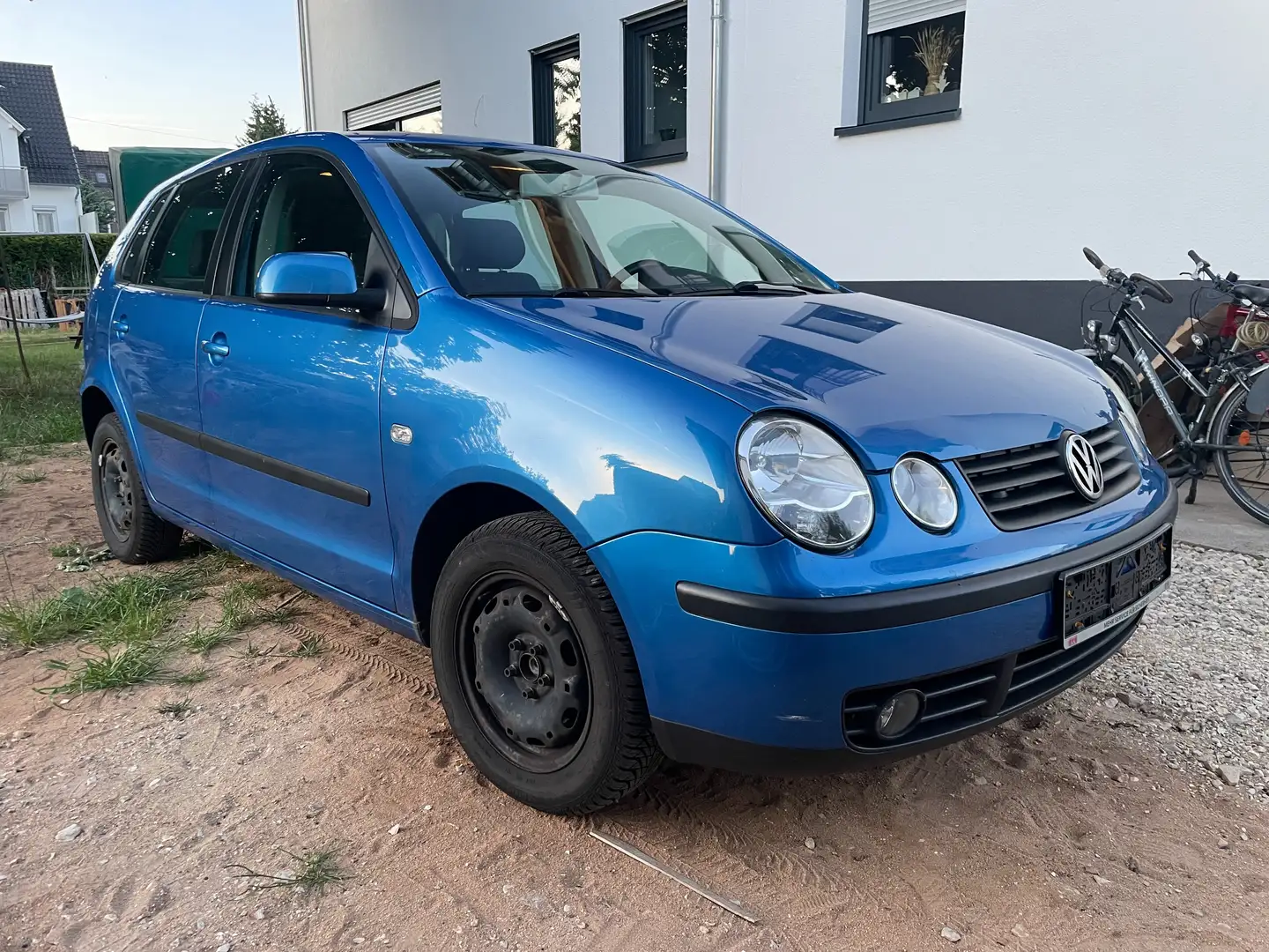 Volkswagen Polo 9N aus 1.Hd.+4-Türer+TÜV NEU 05/2027 Niebieski - 2