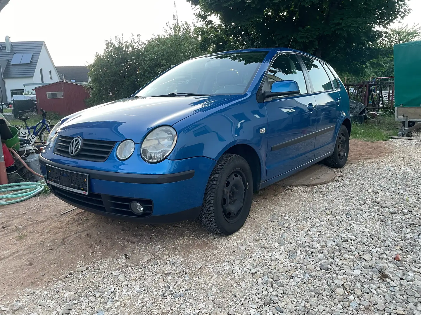 Volkswagen Polo 9N aus 1.Hd.+4-Türer+TÜV NEU 05/2027 Niebieski - 1