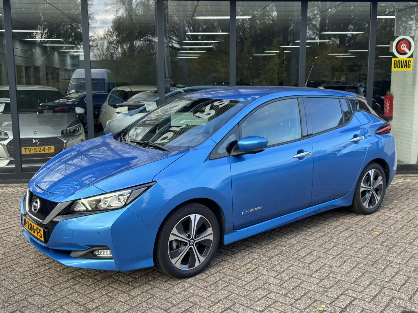 Nissan Leaf Tekna 40 kWh*LED*Navi*Camera* Blue - 2