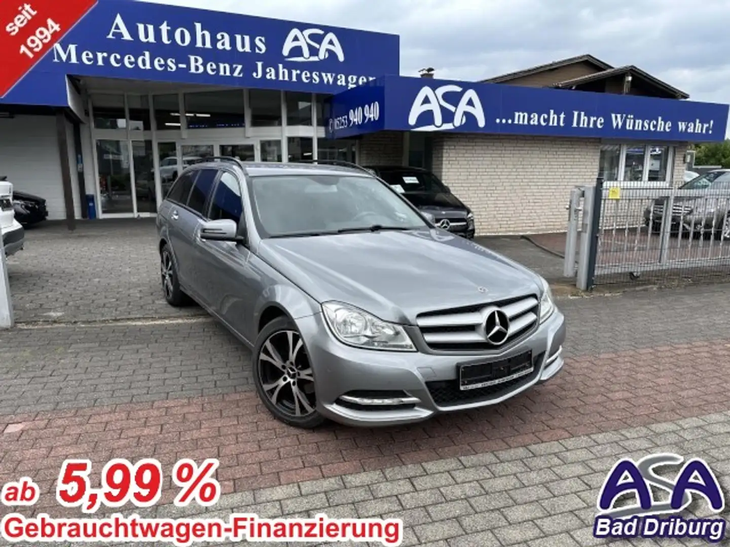 Mercedes-Benz C 200 T d+8xRäder+Navi+Sitzheizung+PTS+Top Zustand Gris - 1