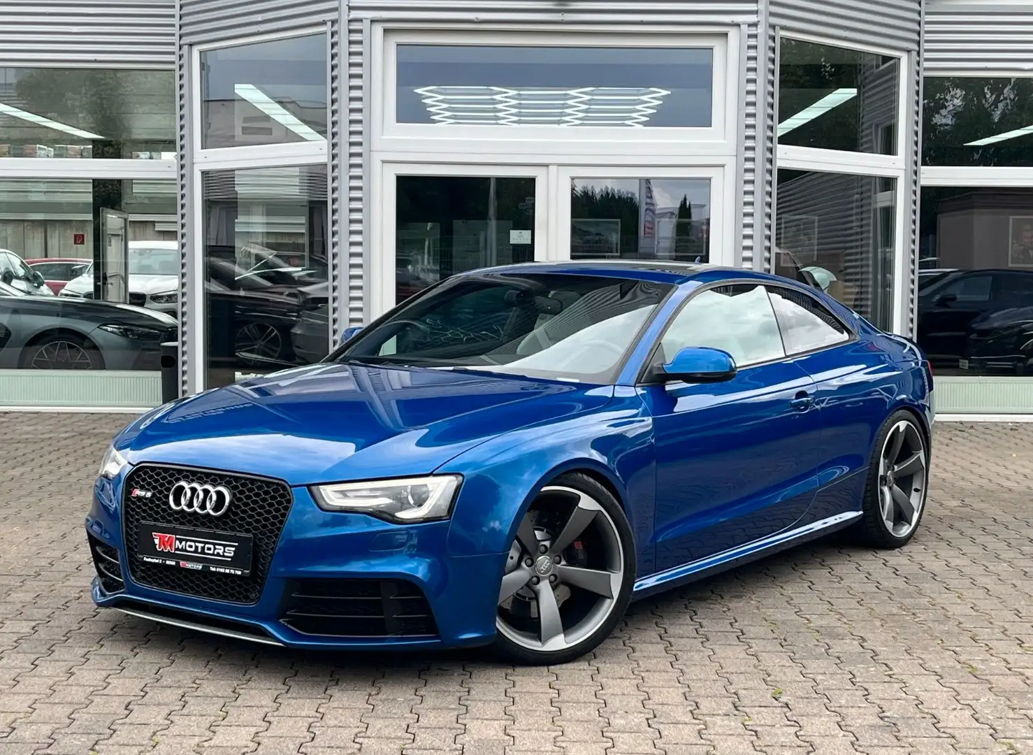 Audi RS5 4.2 FSI S tronic quattro Pano F1 Memory Temp Blau - 1
